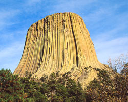 Devils Tower i Wyoming.