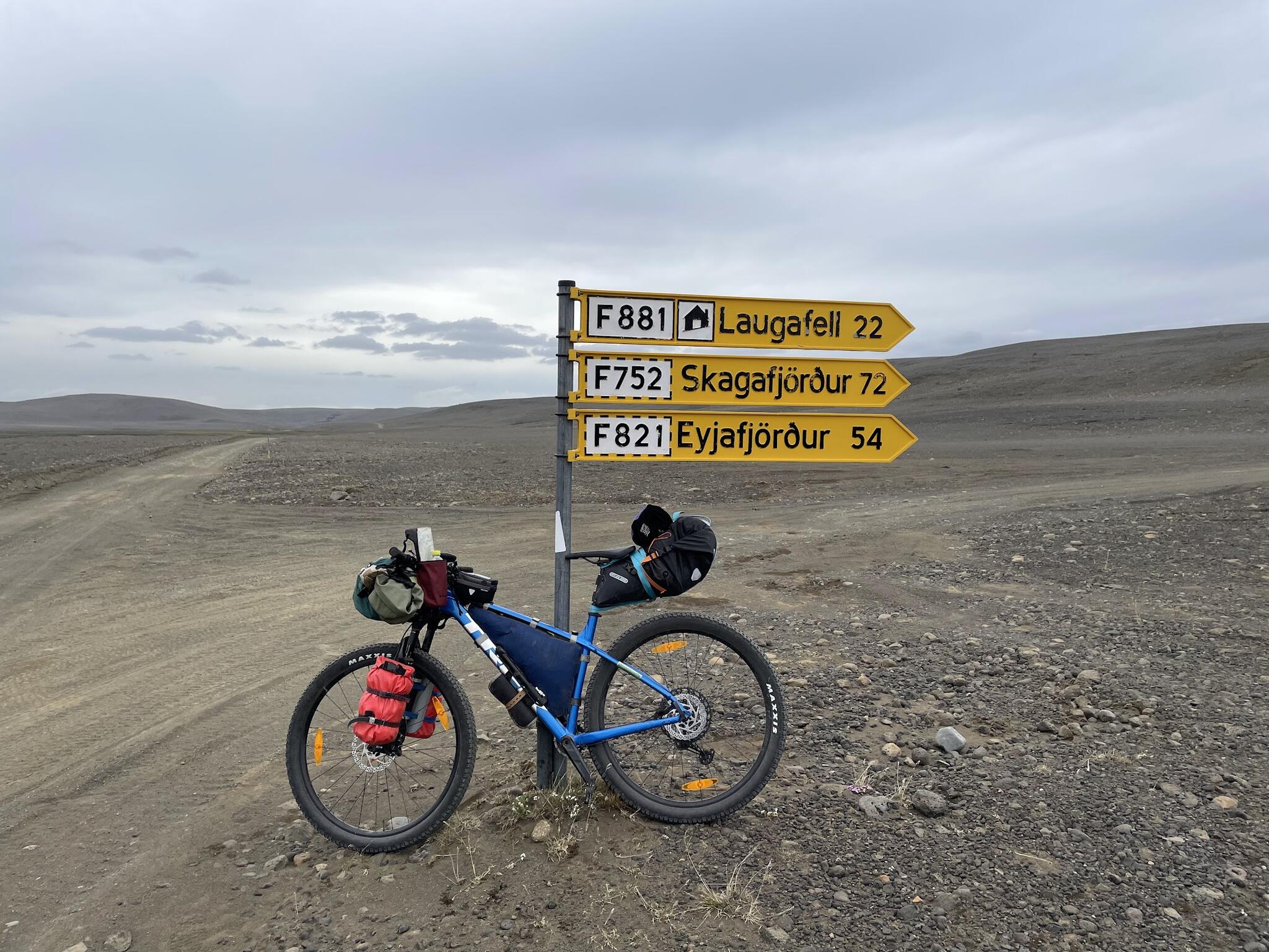 Den här dagen mötte jag ingen, bara jag och min cykel