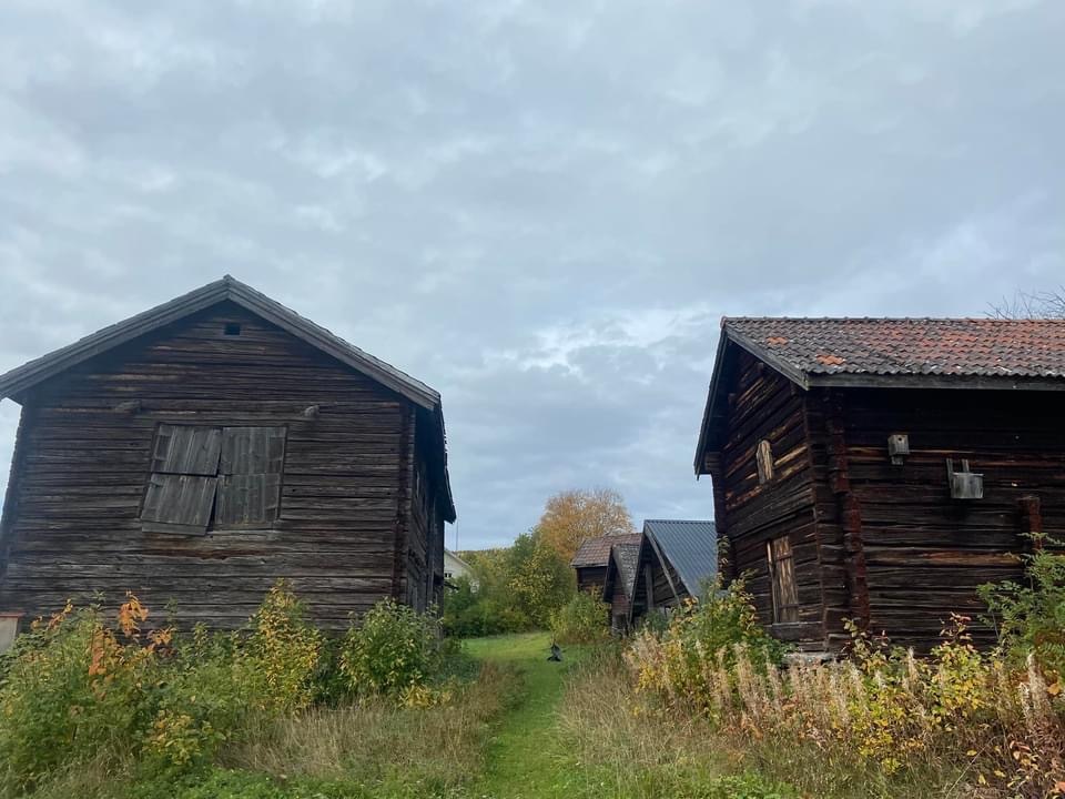 Gamla fina byggnader i Anviken