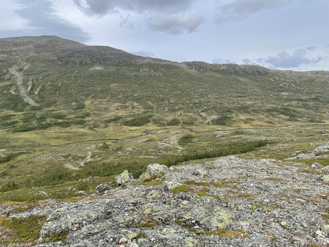 Vy ner mot Stor-Stensdalen