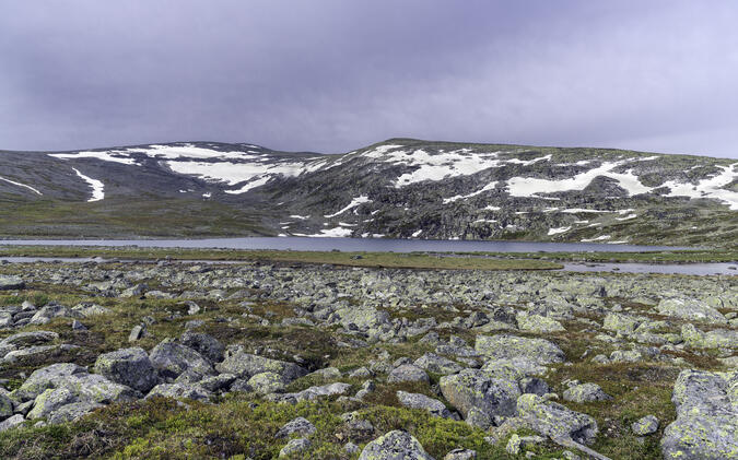 Ábbmojávrre och Niehter.