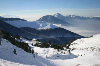 Utsikt över Kosovo