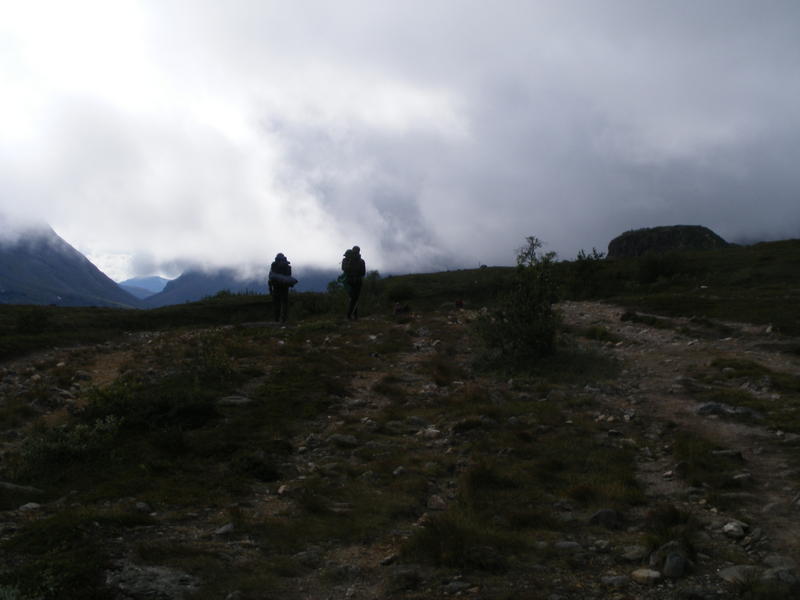 Fjällstationen närmar sig. 