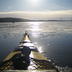 2009-02-28 - is på Byfjorden