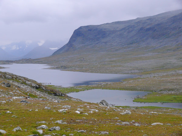 Vy över Snávvávágge mot norr.