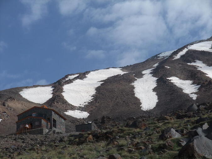 Camp 2 på 4200 m