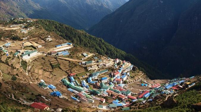 Bild 2 Namche Bazar