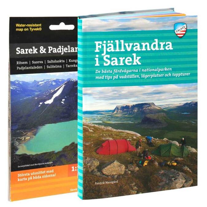 Köp Fjällvandra i Sarek + karta över Sarek & Padjelanta