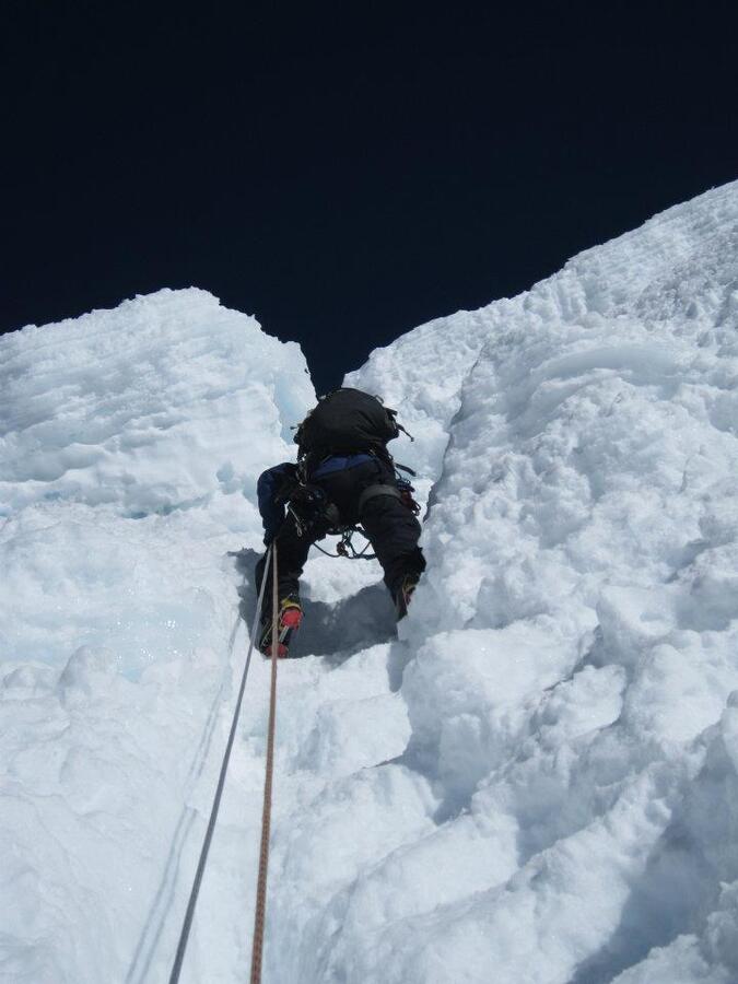 Ankaji på Island Peak