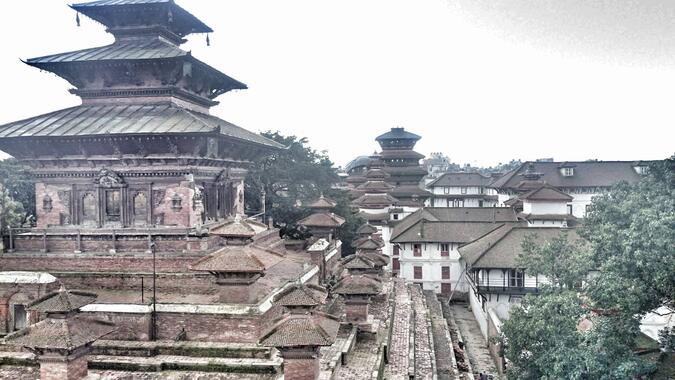 Kathmandus takåsar