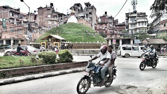 Motorcykel, Kathmandu