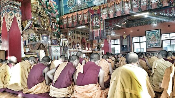 Kopan buddhism temple, Nepal