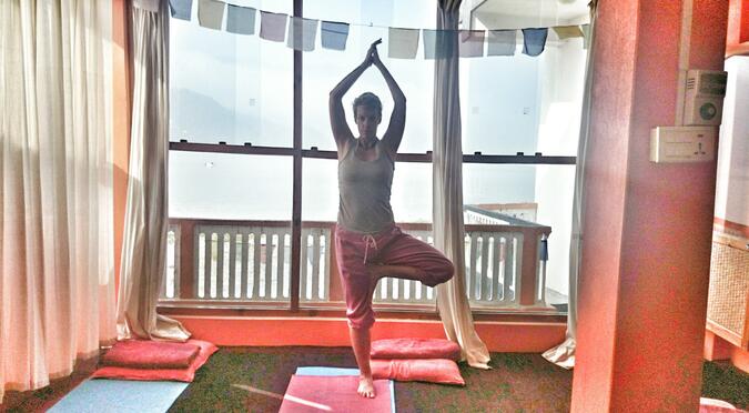 Anneli Wester Purna Yoga Pokhara Nepal