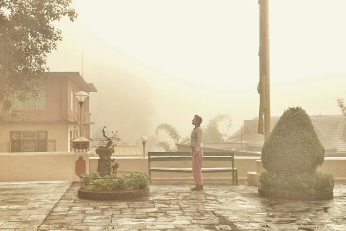 Anneli Wester Temple Meditation Kathamndu Nepal