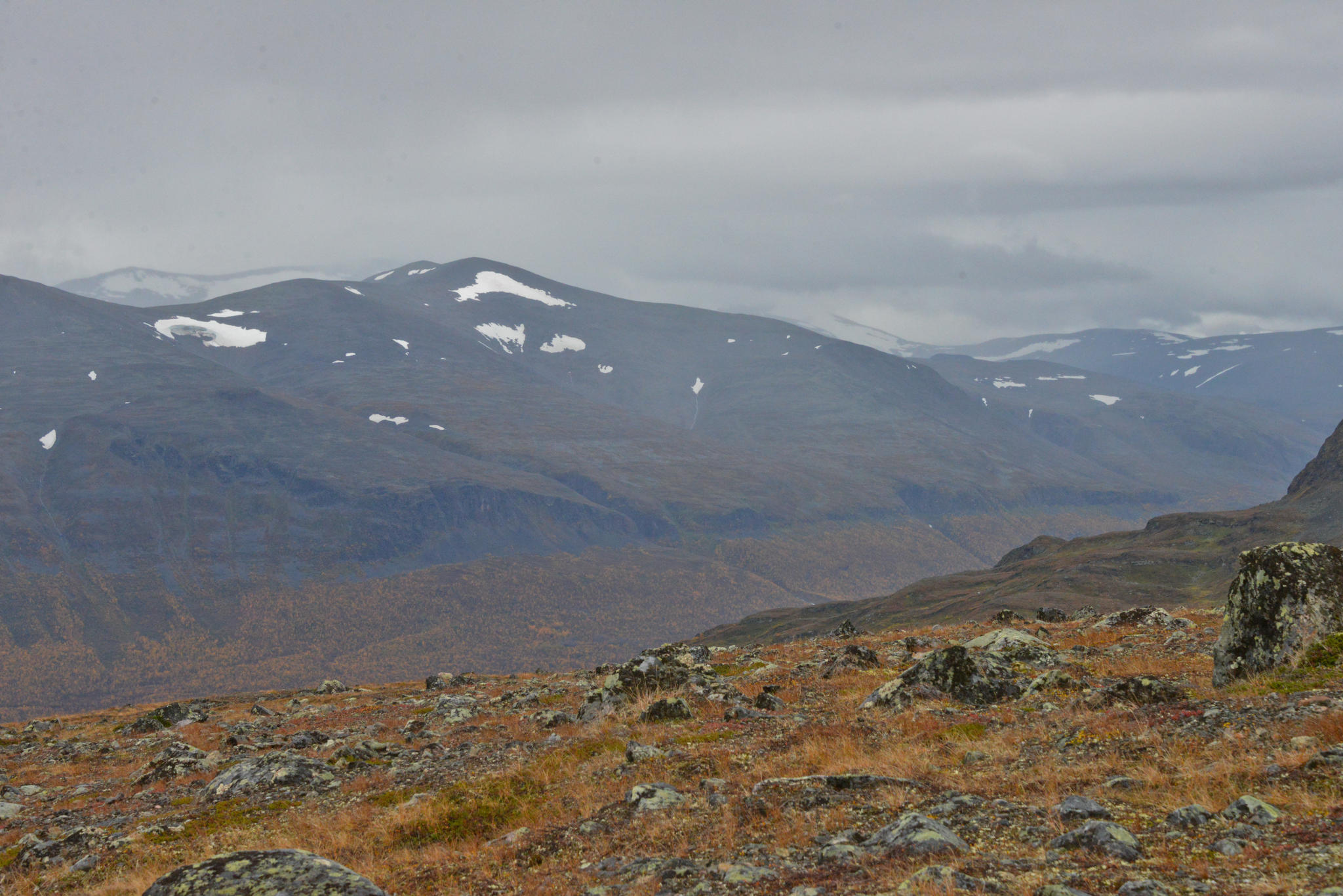 Utsikt ned mot vistas