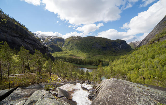 Utsikt från Nordskaret mot söder - 2015-06-17.