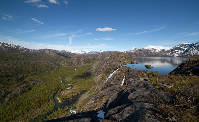 Storskogdalen, Litlverivassforsen och Litlverivatnet - 2015-06-21 kl. 16:31.