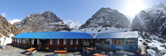 Machapuchare base camp