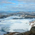 Utsikt över östra Messingmalmvatnan från Topp 1462. 2003-06-28 kl. 18:23.