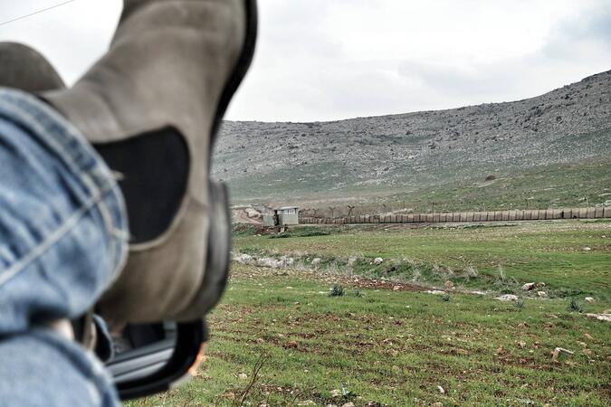 Syriska gränsen. 