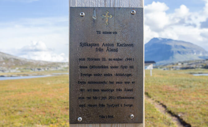 Sjökapten Anton Karlsson försvann 22:a november 1944.