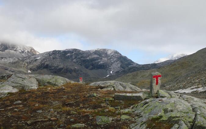 Nordkalottenleden norr om Sulitelmamassivet