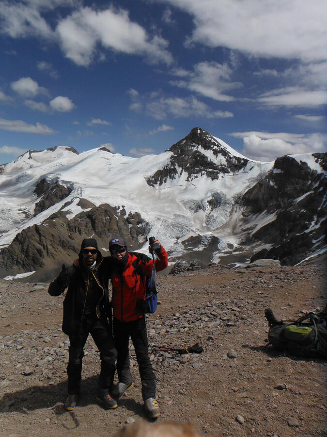 Läger 1, Camp Canada, 5050m. 