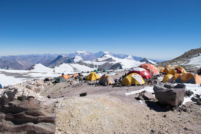 Nido de Condores, 5550m. 