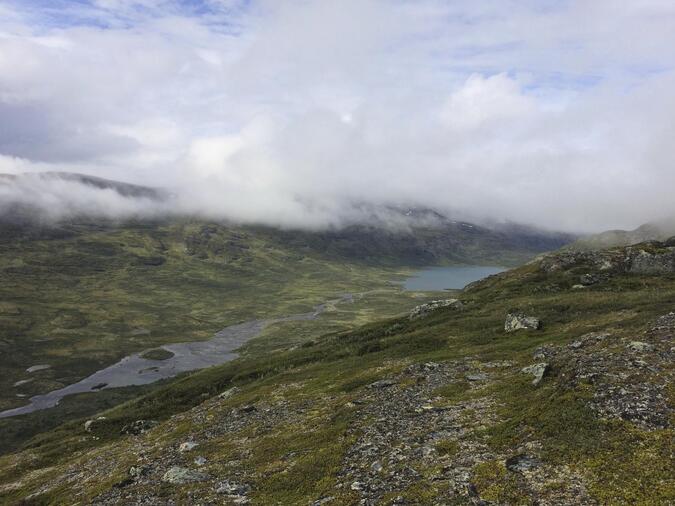 Utsikt över Kårsavagge