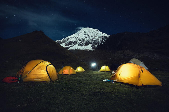 Tältplats Salkantay