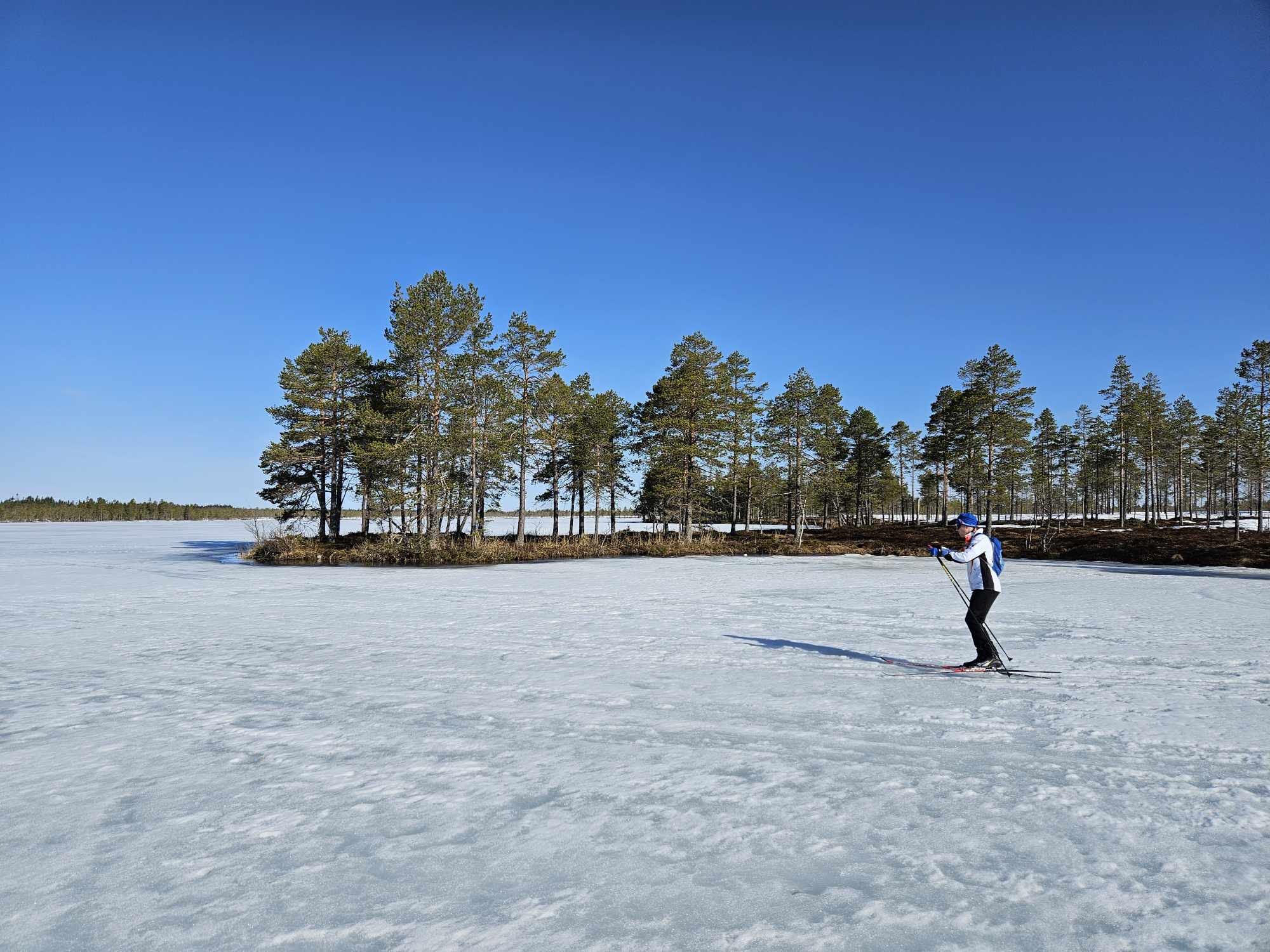 På södra Svartsjön. Foto: Peter Fredman