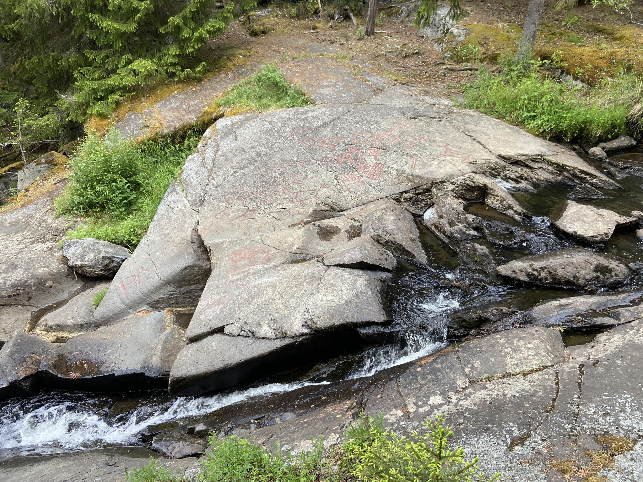 Hällristningarna vid Glösa.
