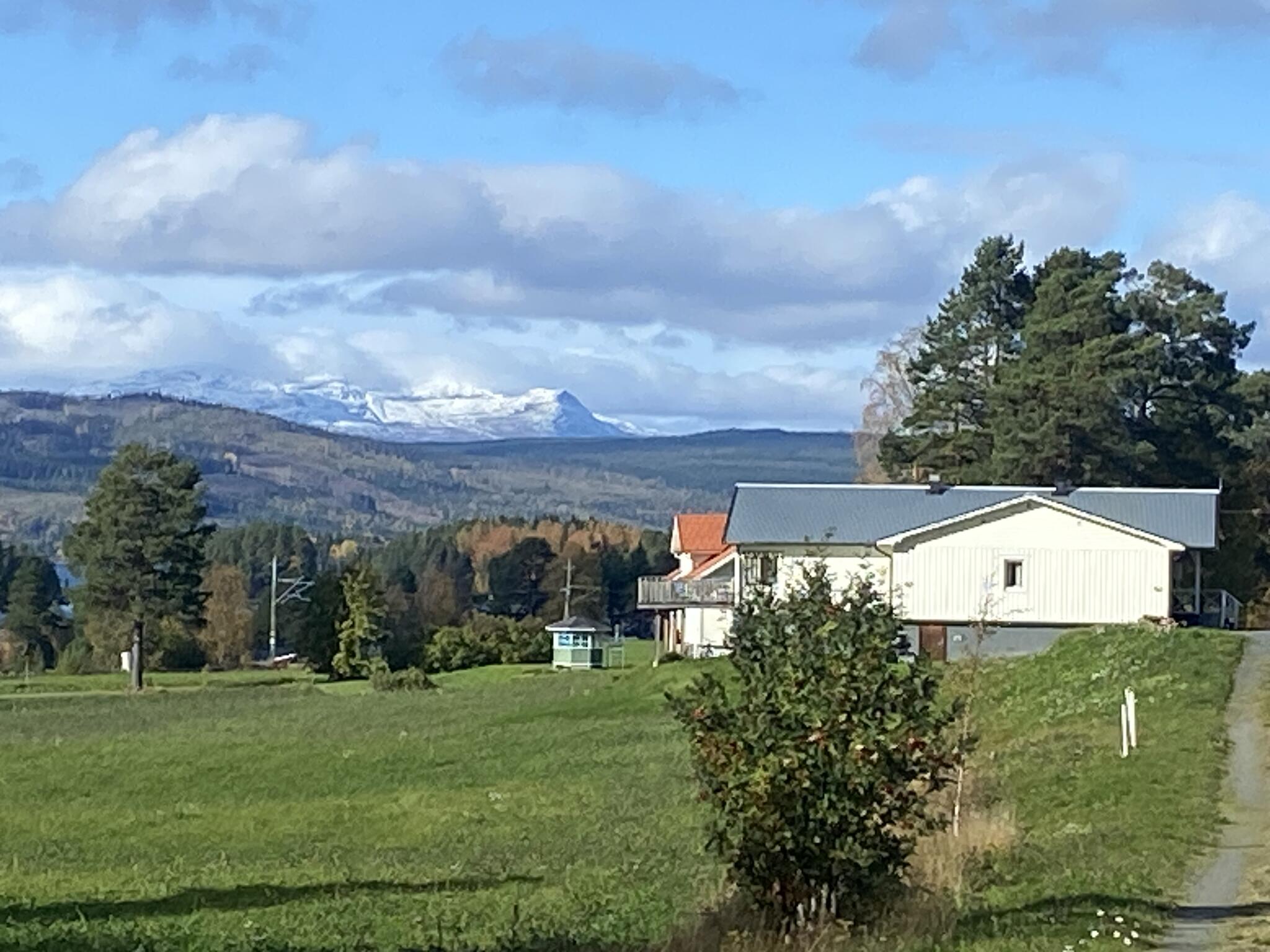 Åreskutan hade fått lite nysnö. Finfint!