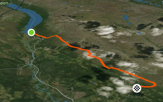 12 km. 303 höjdmeter.