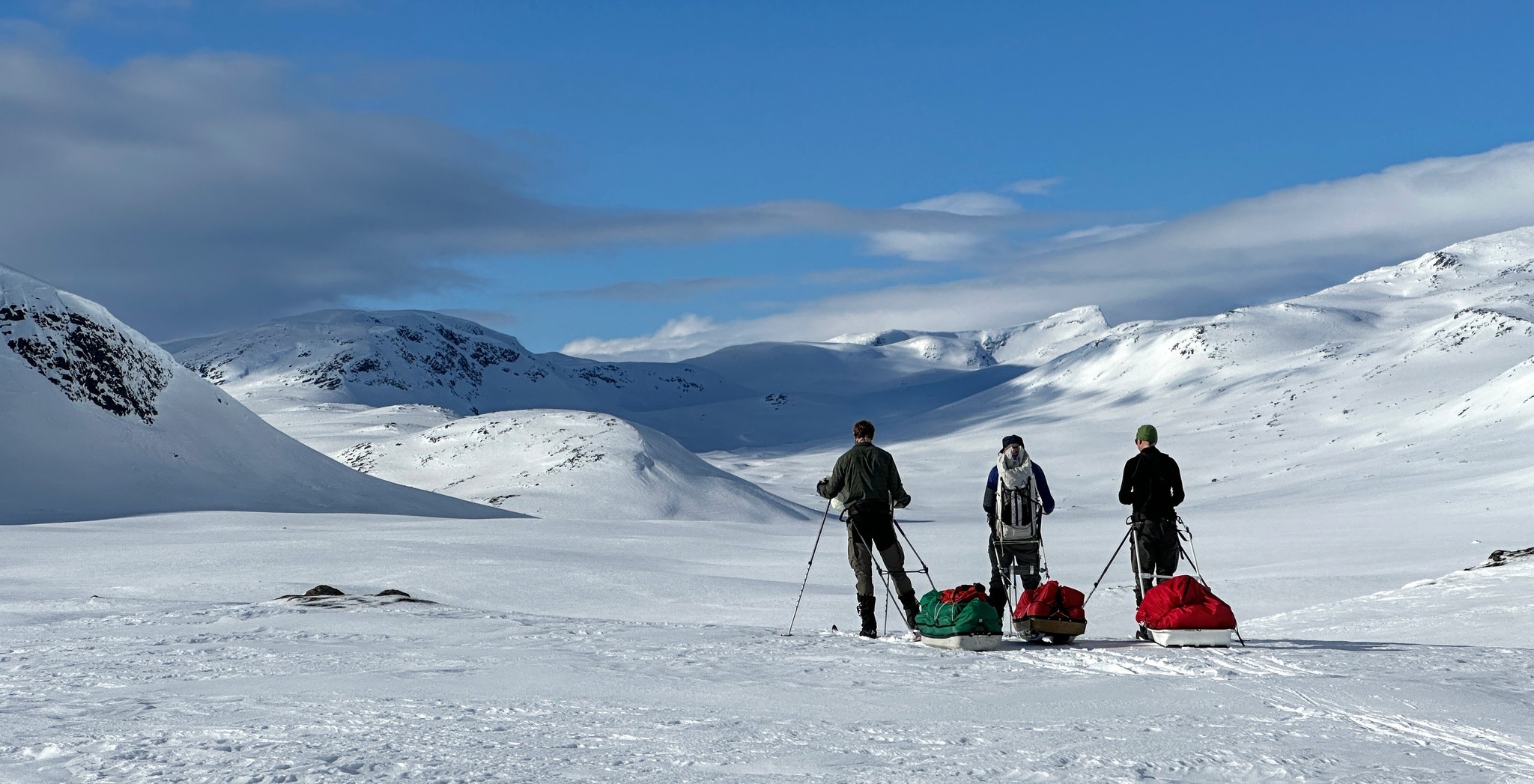 Fint! Var ska vi tälta? Foto: Kristofer Björkman