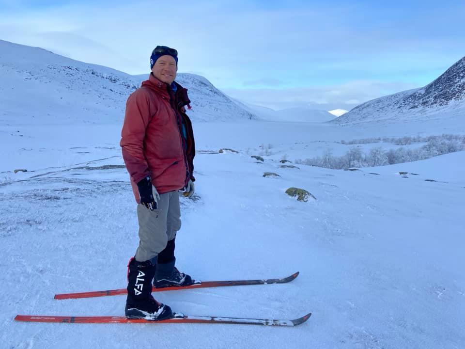 Utsikt över Guijauresjön.