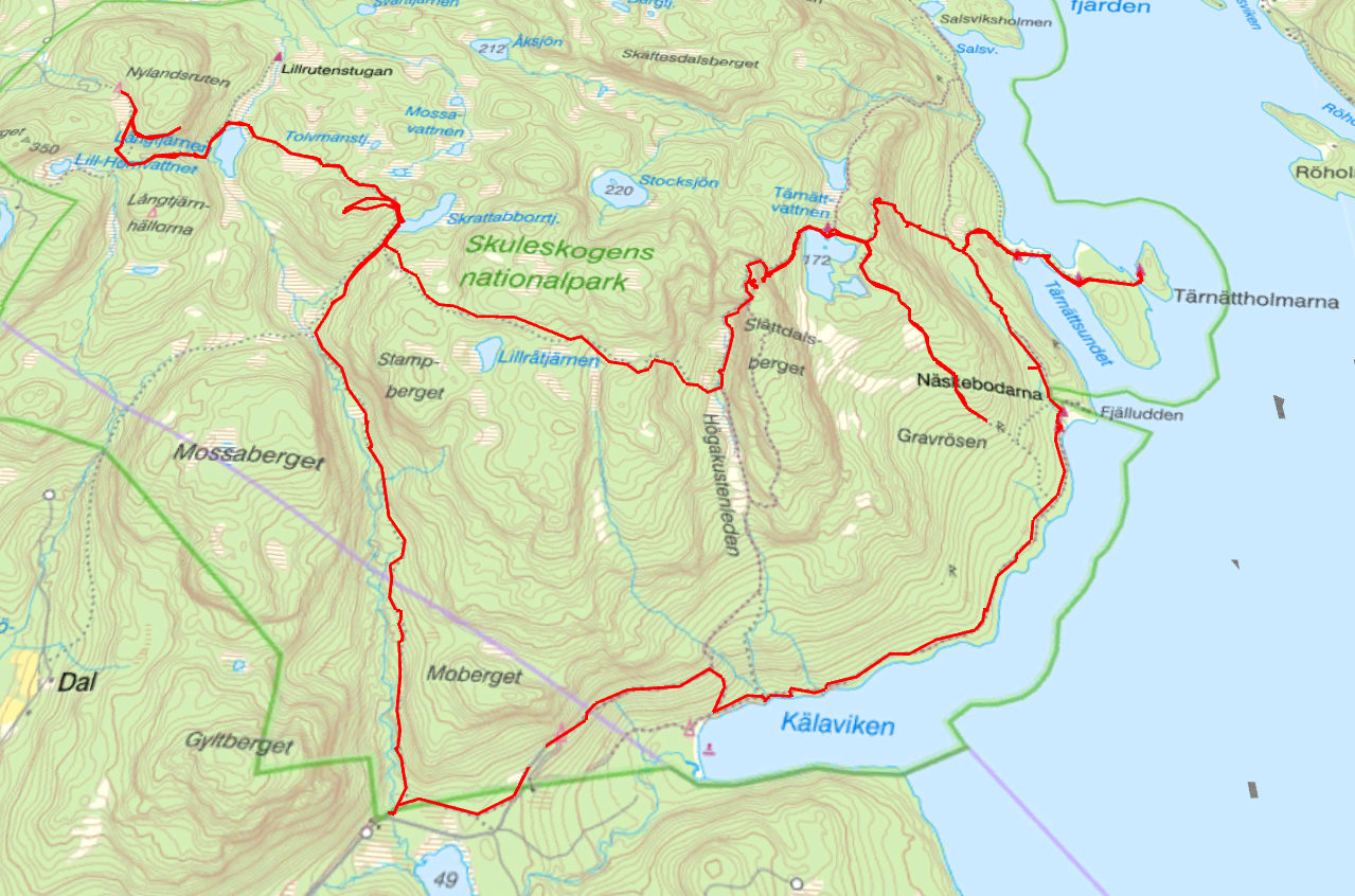 37 km, 1078 höjdmeter