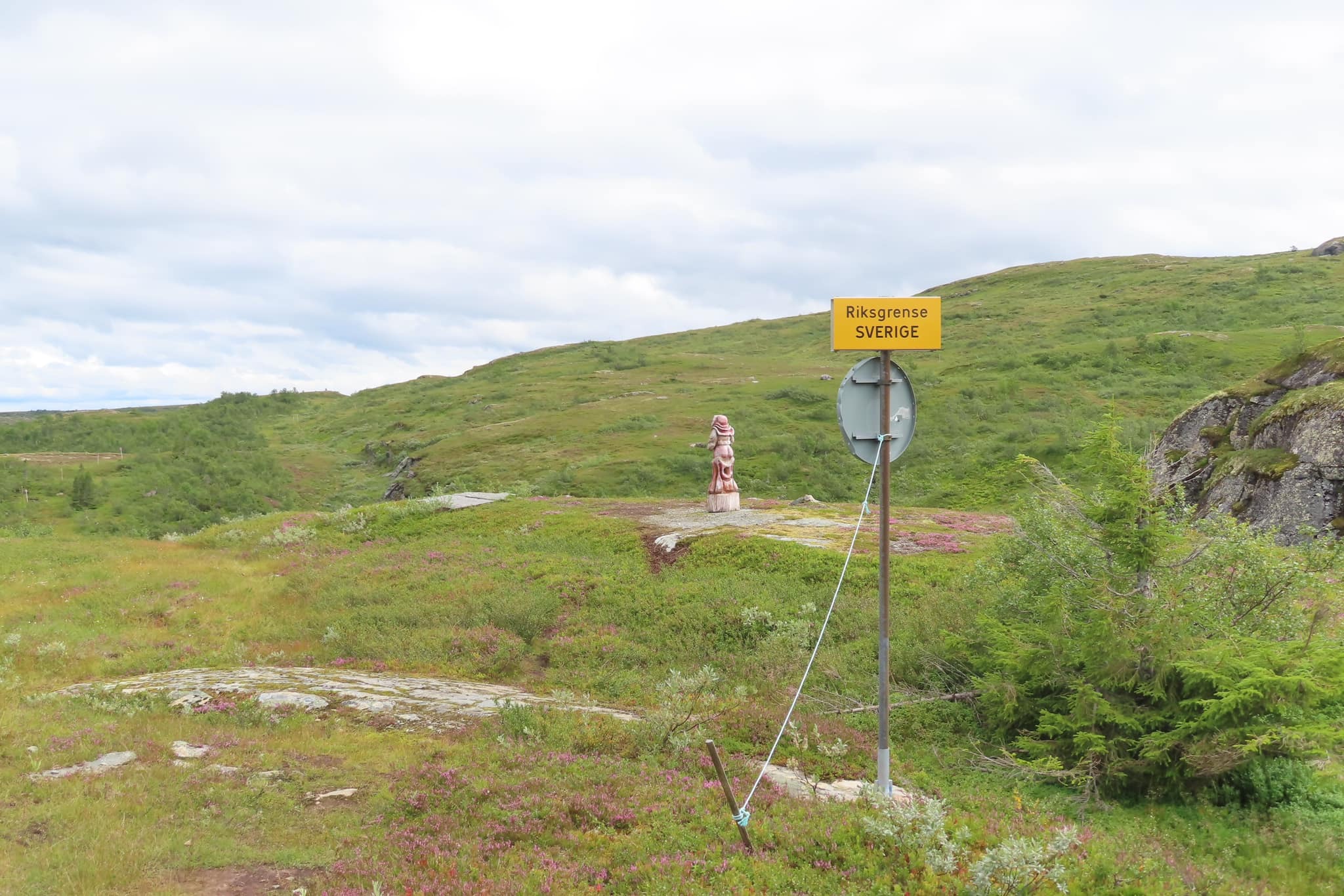 Och så in i Sverige igen.