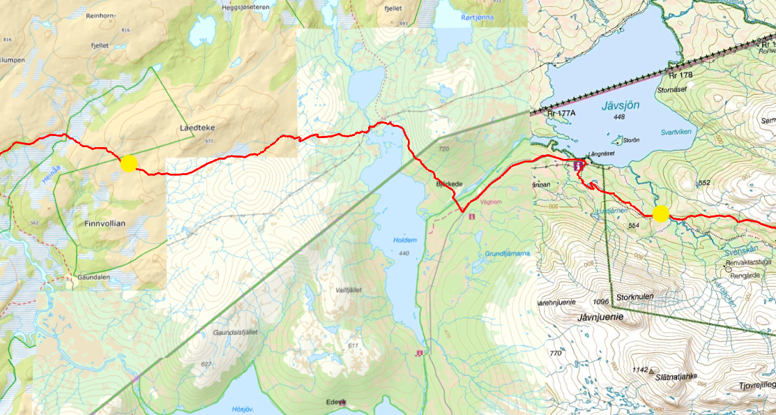 26 km och 627 höjdmeter