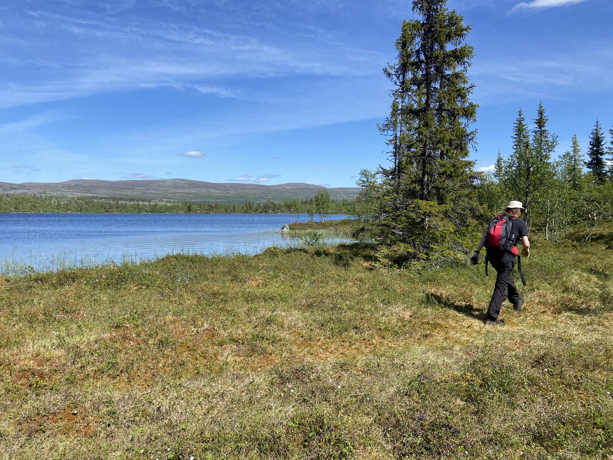 Vi passerade Gristjärnen