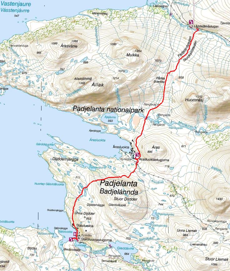26 km och 944 höjdmeter