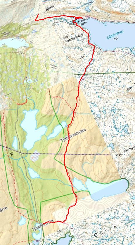 30 km och 1156 höjdmeter