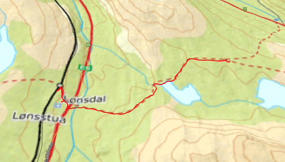 10 km och 235 höjdmeter