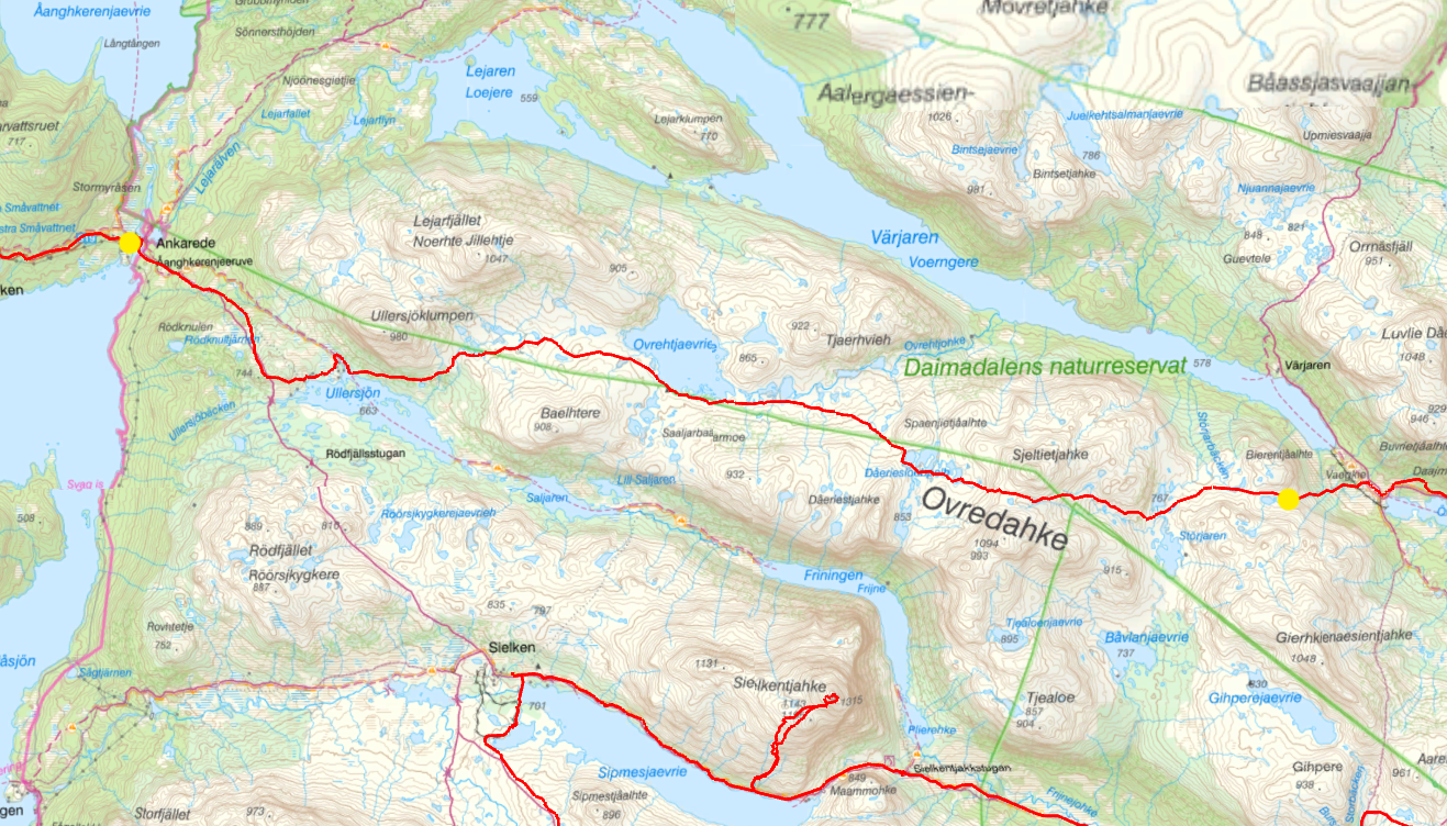 28 km, 904 höjdmeter