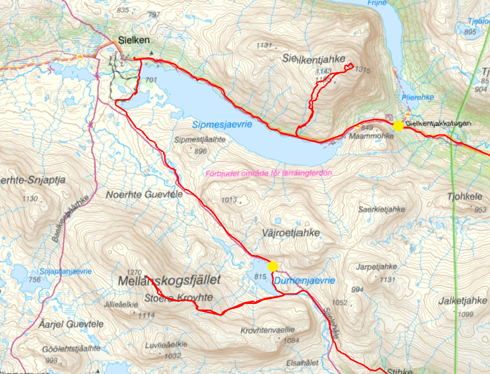 27 km, 1159 höjdmeter