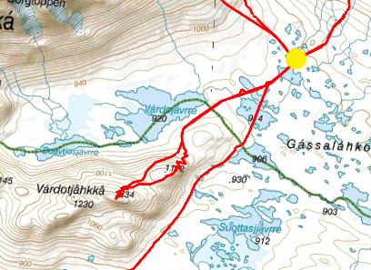 18 km och 471 höjdmeter