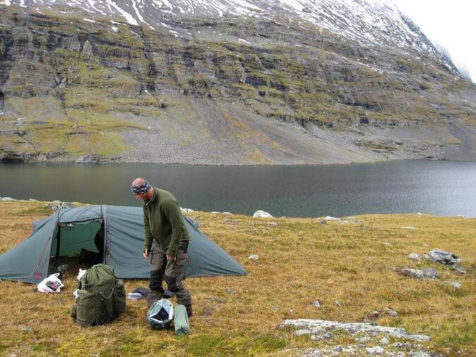 Väl nere i denna spektakulära dalgång.