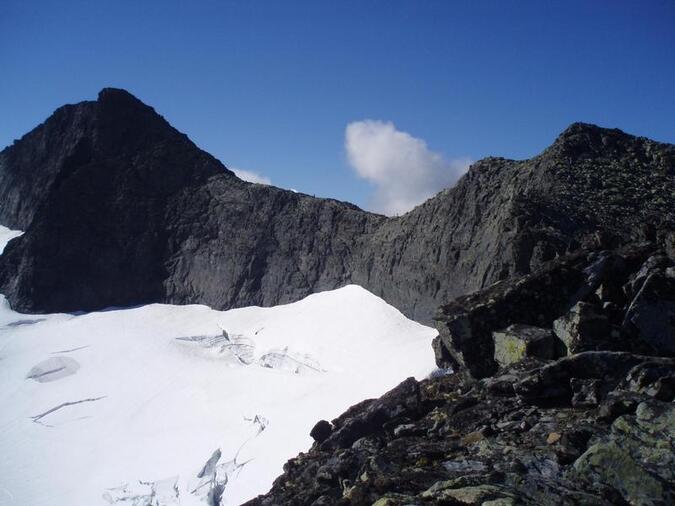 Storsylen med tillhörande glaciär