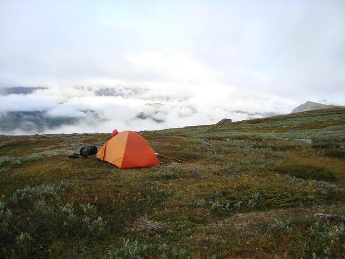 tältplats rapadalen