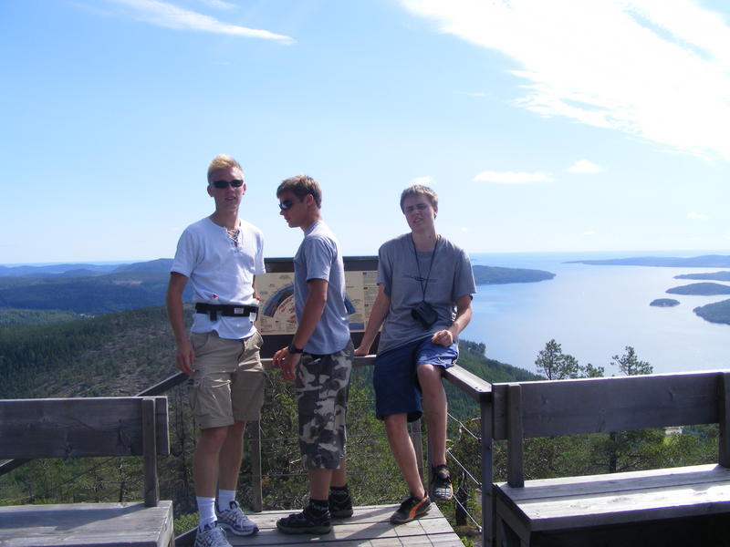 Uppe på toppen, 294 m.ö.h.